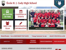 Tablet Screenshot of hjcody.ca